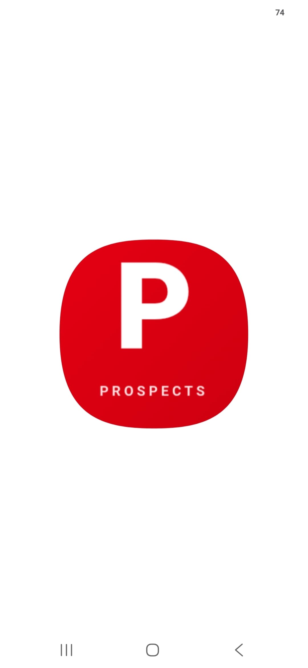 Prospect Management System screenshot